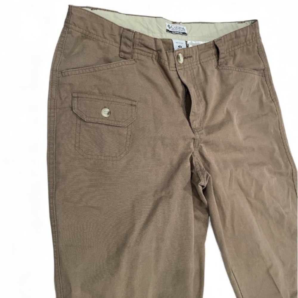 Columbia Women’s Tan Chinos Hiking khaki Pants Size 10 Short - Picture 3 of 4
